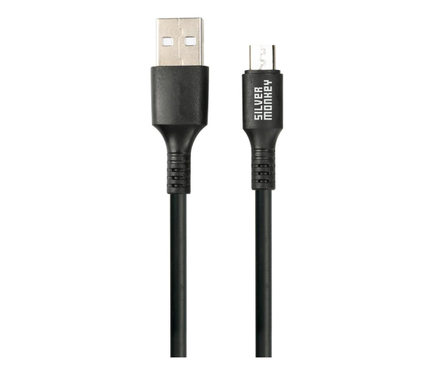 SILVER MONKEY Kabel  USB-A na Micro USB  3 m - 732254 - zdjęcie